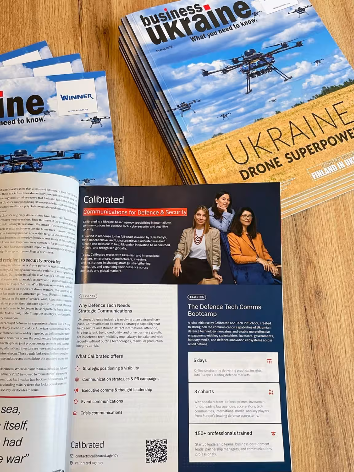 Calibrated featured in Business Ukraine magazine